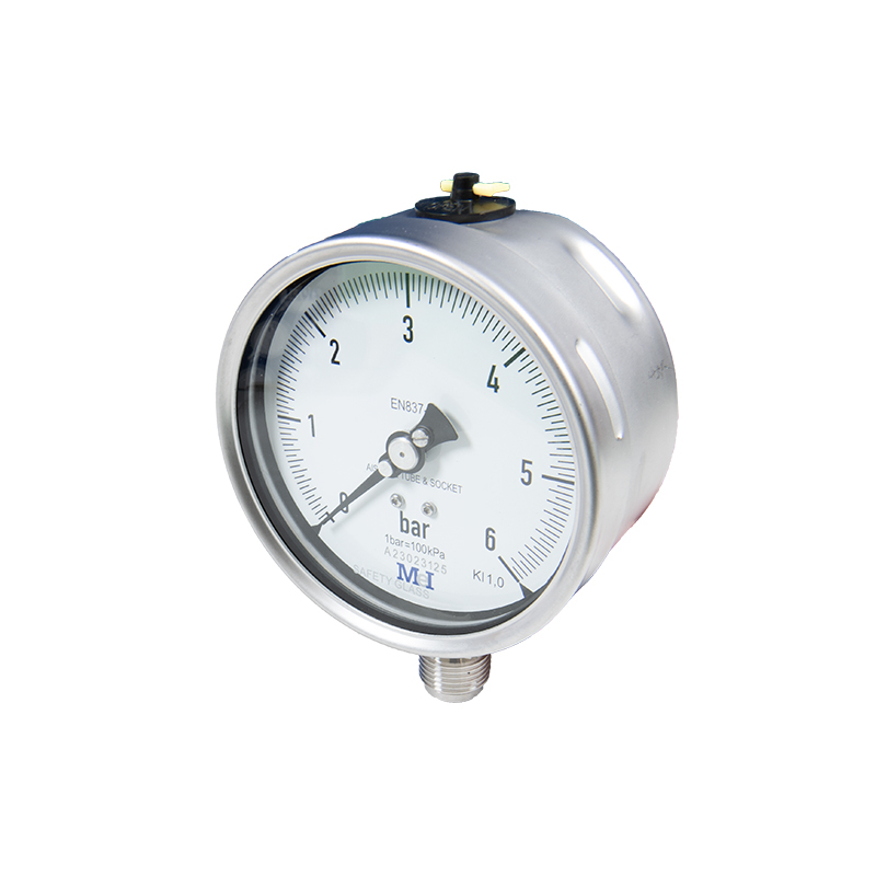 Edelstahlmanometer Ø 100 mm