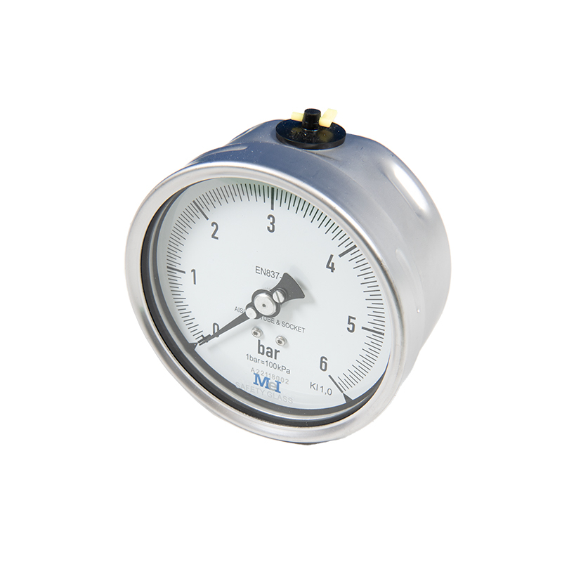 Edelstahlmanometer Ø 100 mm