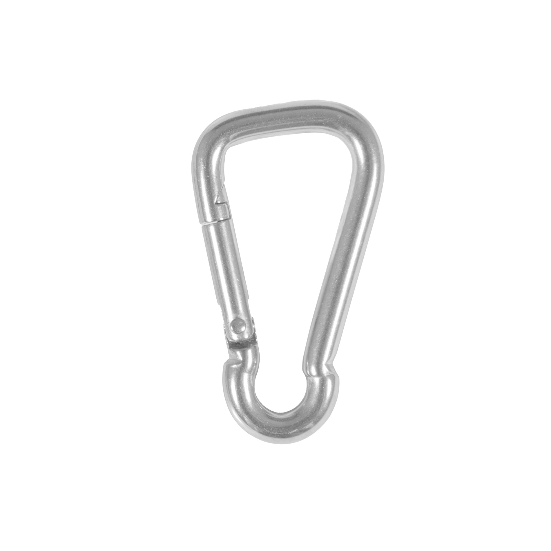 Karabinerhaken asymmetrisch 6 x 60 mm - aus Edelstahl V4A