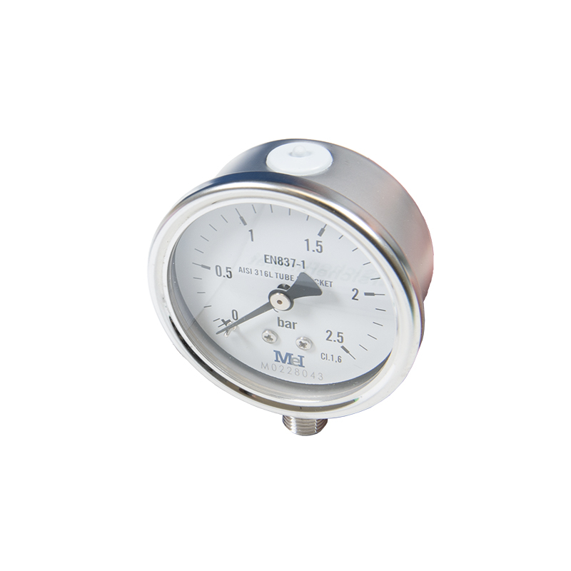 Edelstahlmanometer Ø 63 mm