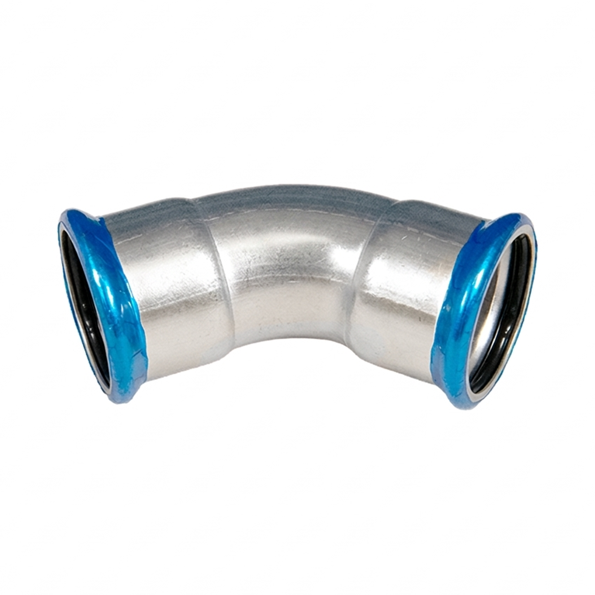 Bogen 45° Innen/Innen Edelstahl V4A, M-Kontur Ø 35 mm-DVGW