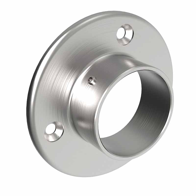 Runder Wandflansch für Edelstahlrohr 42,4 mm Runder Wandflansch für Edelstahlrohr 42,4 mm