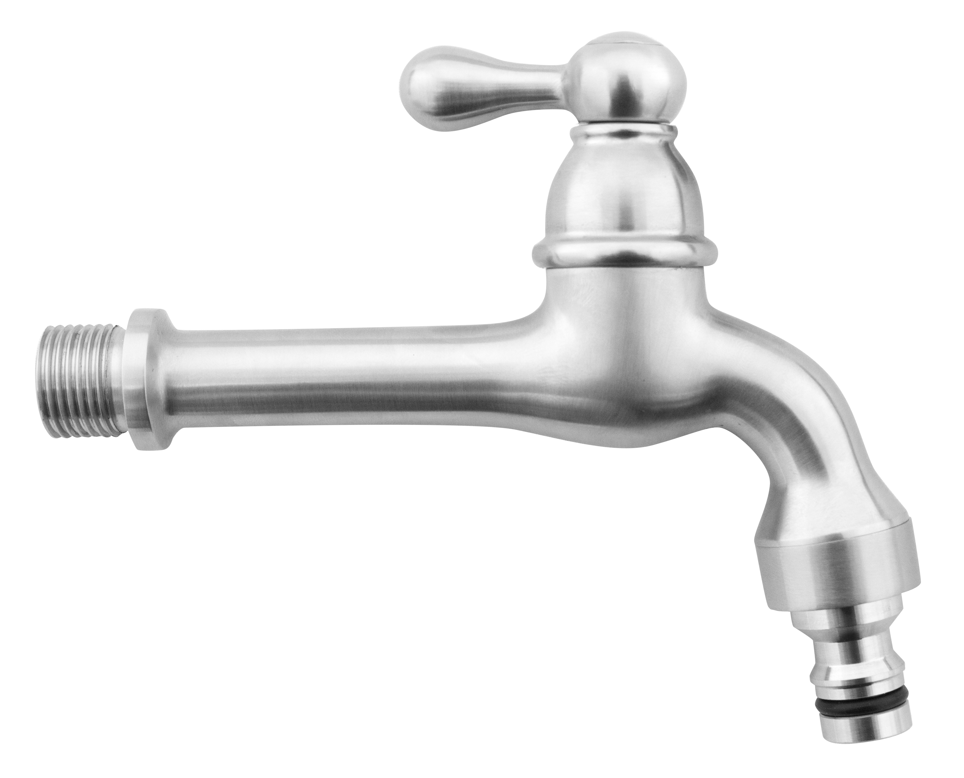 Design Kugelhahn aus Edelstahl, 1/2"-L