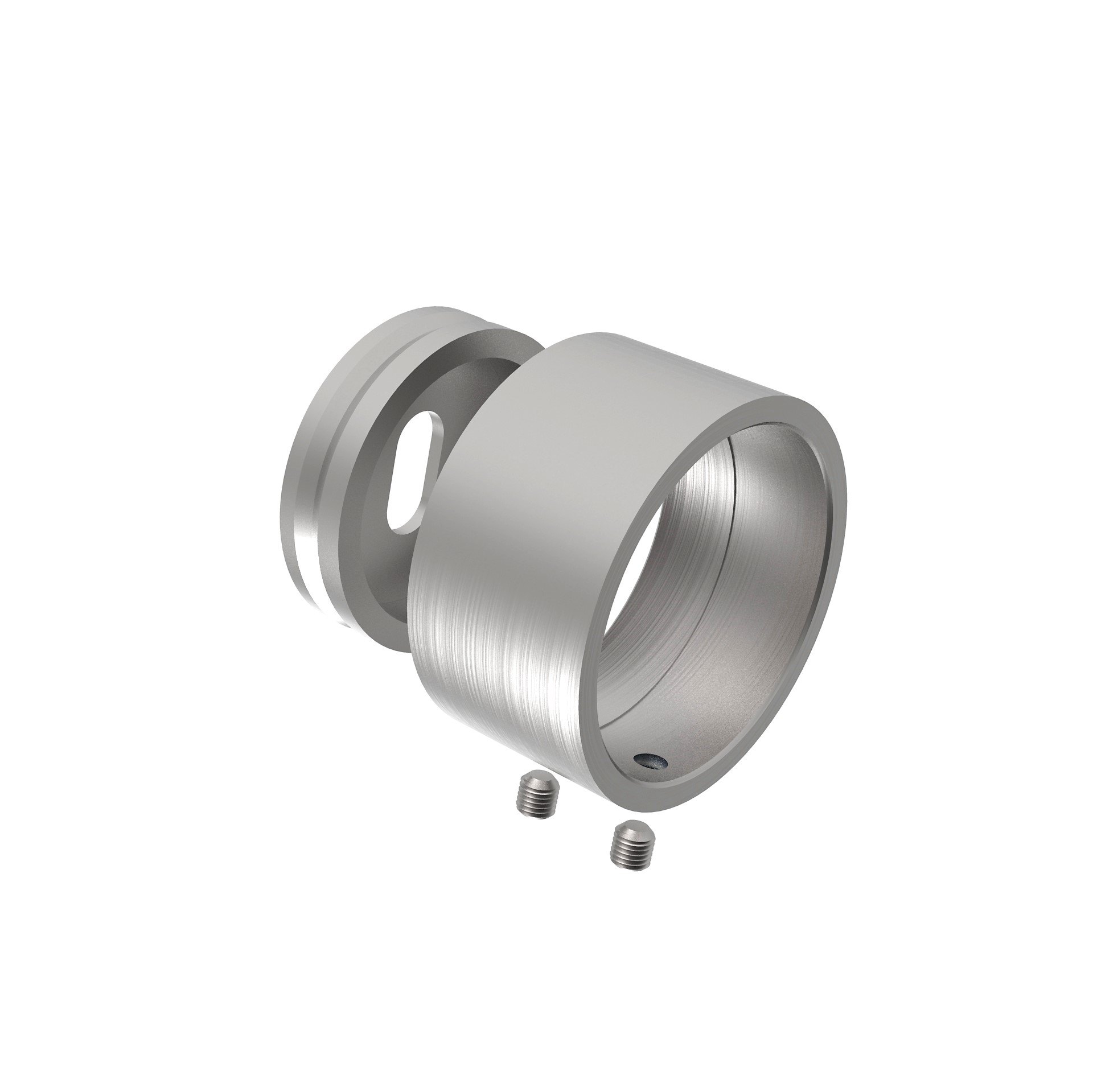 Runder Wandflansch für Edelstahlrohre 48,3 mm Runder Wandflansch für Edelstahlrohre 48,3 mm