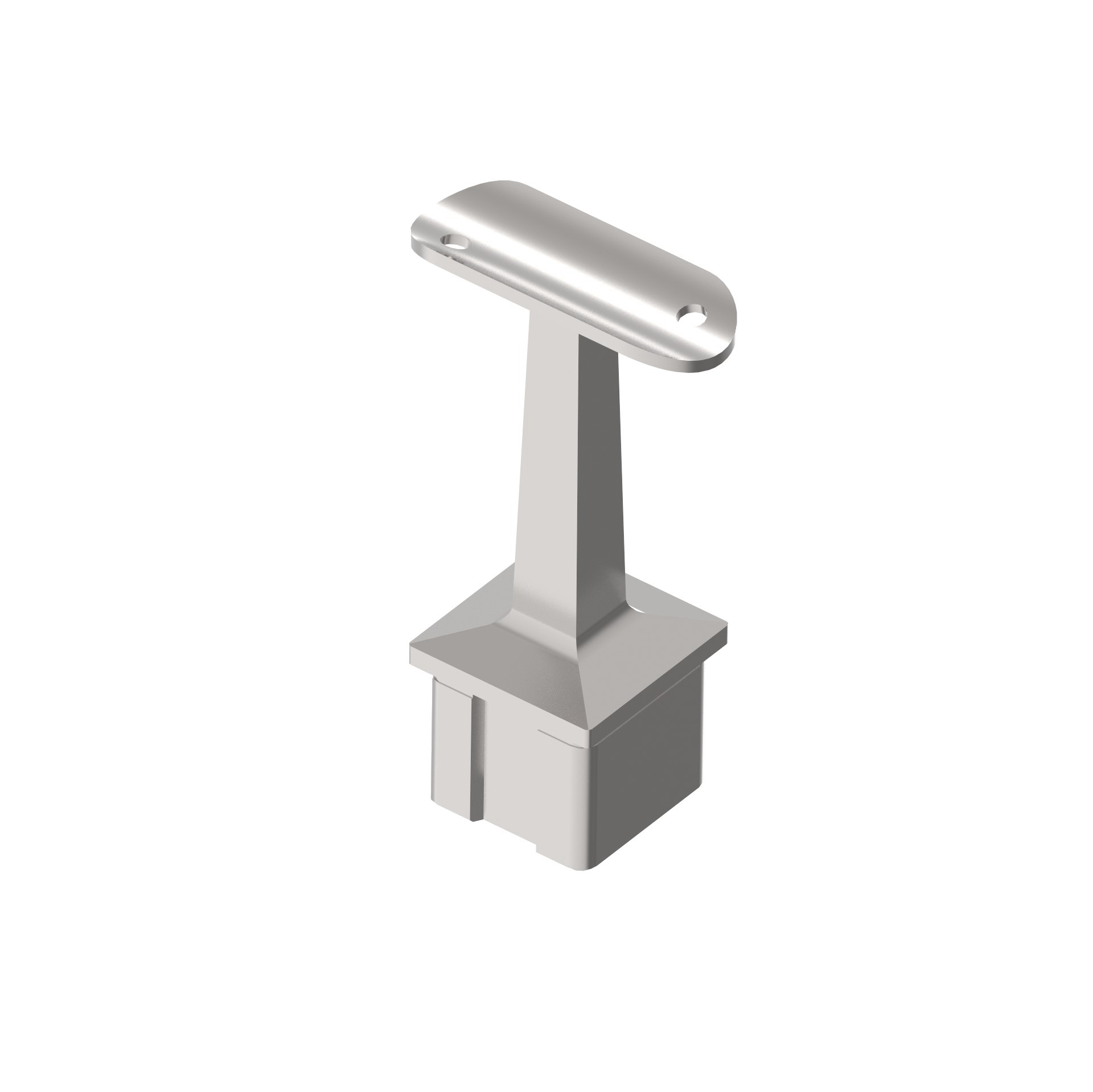 Rohrstütze für Edelstahl Rundrohr 42,4 mm