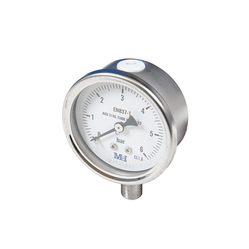 Edelstahlmanometer Ø 63 mm