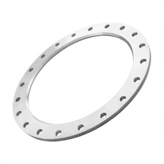 Losflansch (V4A), ISO DN 450-PN 16-DIN 2642/EN 1092 -Typ 02- red. Blattstärke