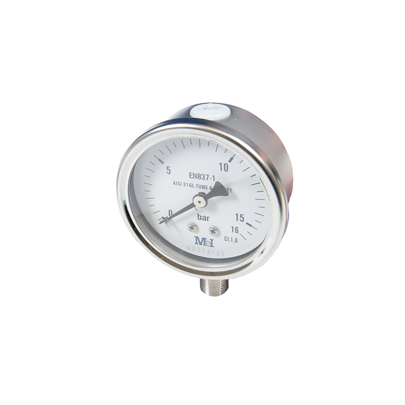 Edelstahlmanometer Ø 63 mm
