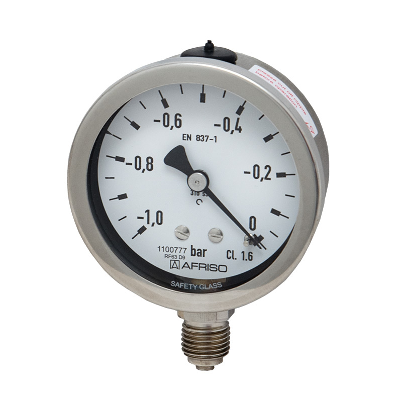 Edelstahlvakuummeter Ø 63 mm