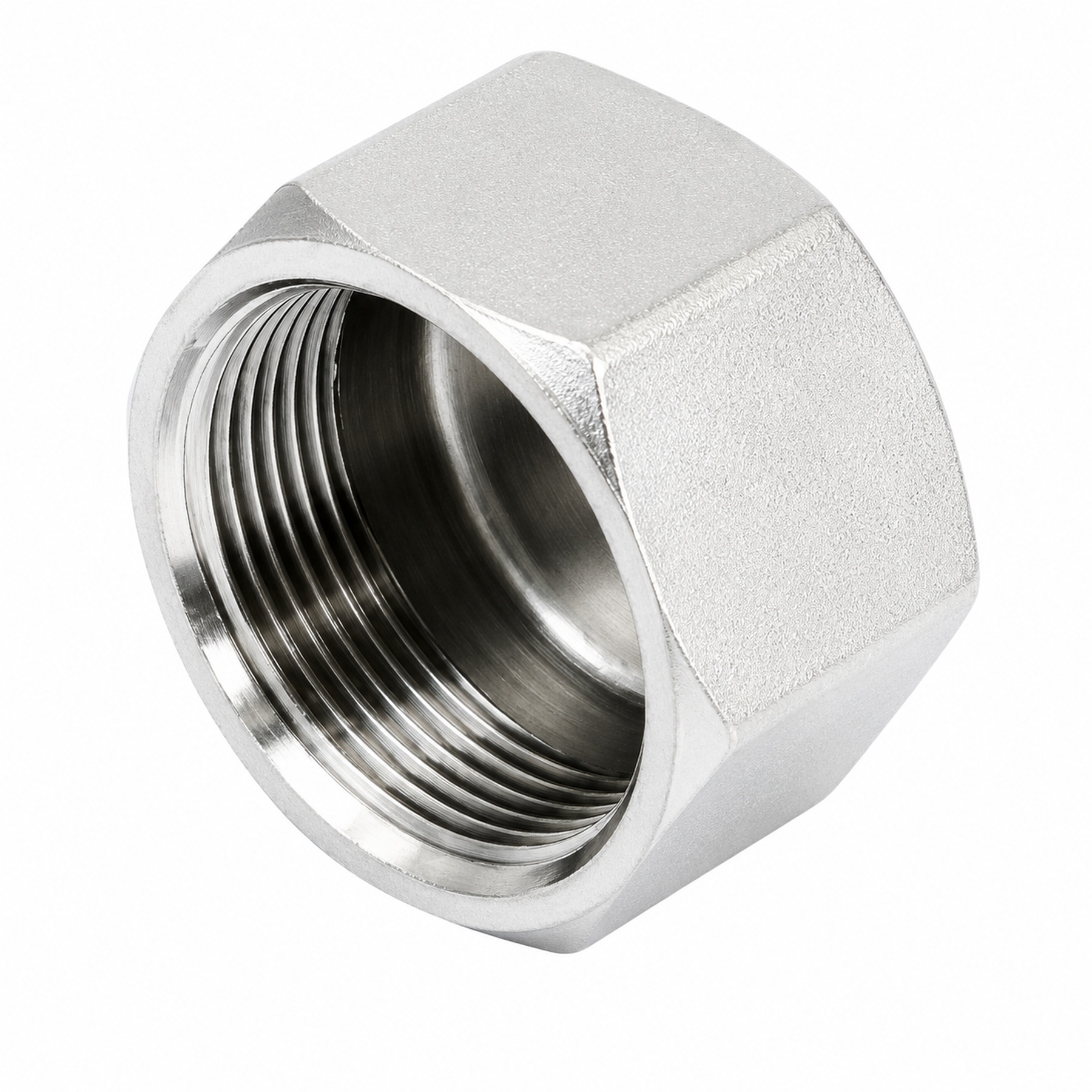 Gewindekappe Edelstahl 1/8" - V4A - DIN 2999