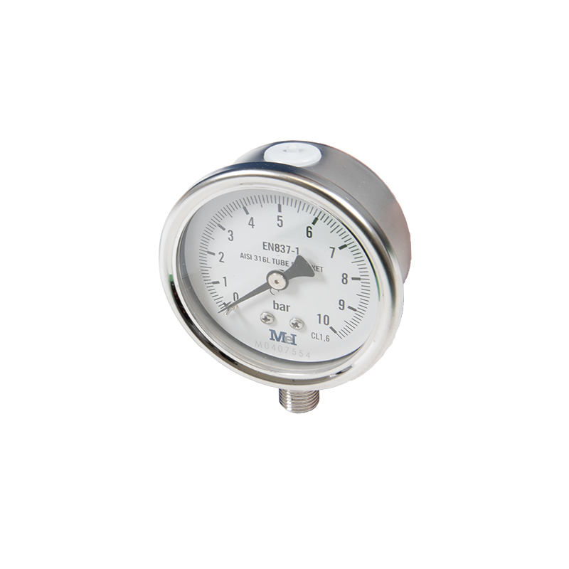 Edelstahlmanometer Ø 63 mm