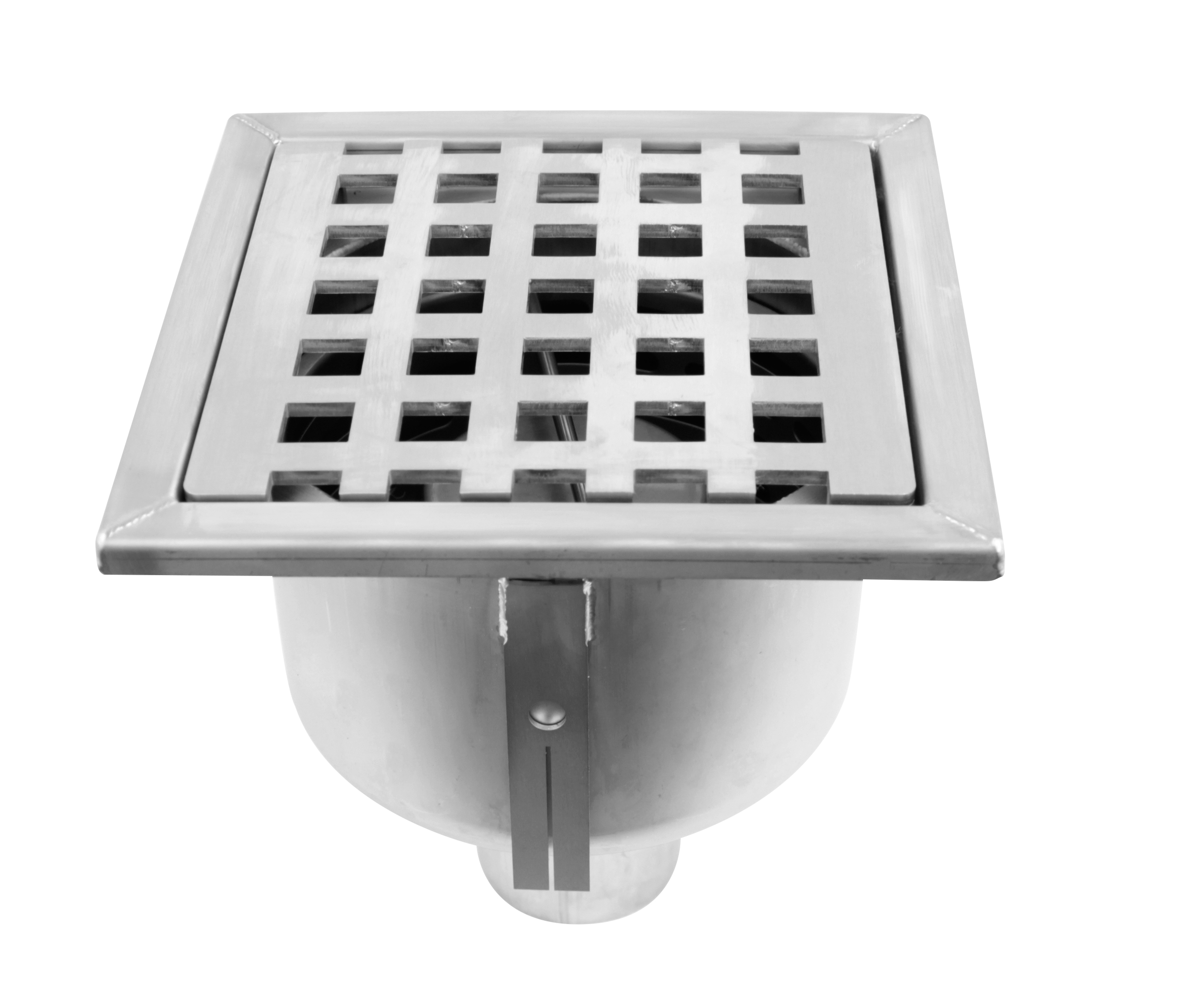 Bodenablauf massiv, 240 x 240 mm