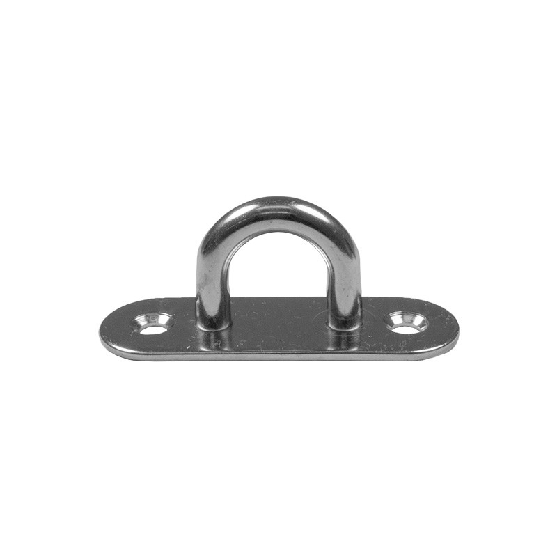 Augplatte aus Edelstahl  (V2A)