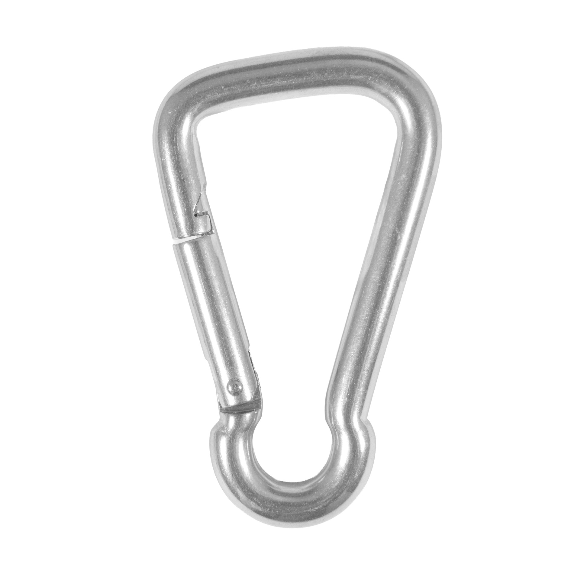 Karabinerhaken asymmetrisch 10 x 100 mm - aus Edelstahl V4A