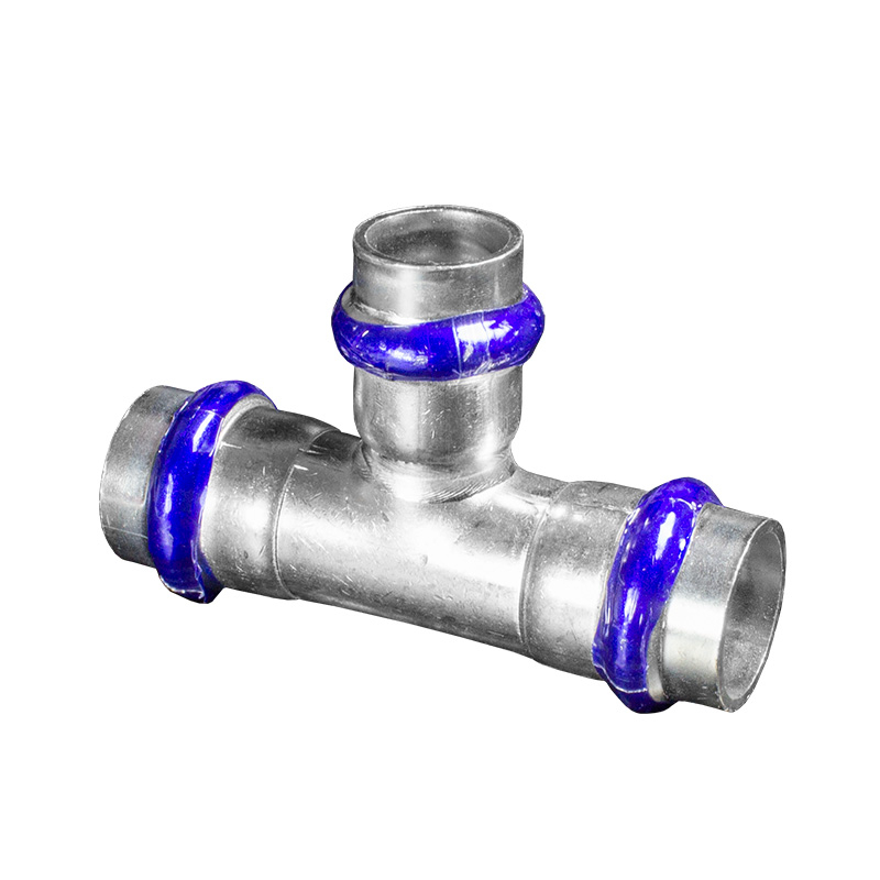 T-Stück Edelstahl V4A, V-Kontur