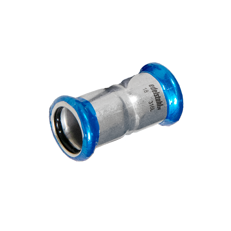 Muffe Edelstahl V4A, M-Kontur Muffe Edelstahl V4A, M-Kontur