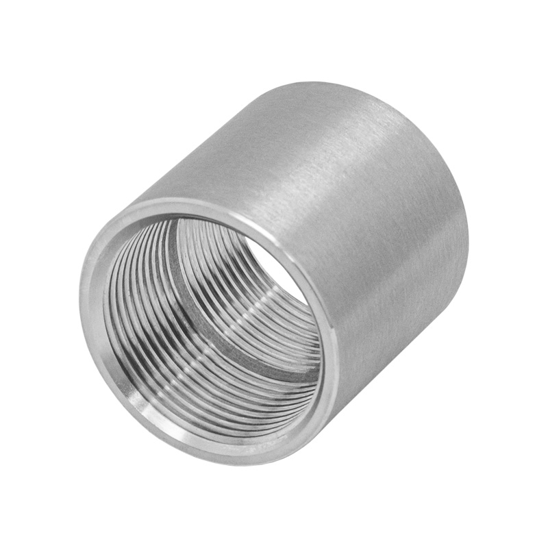Muffe mit NPT-Gewinde Edelstahl