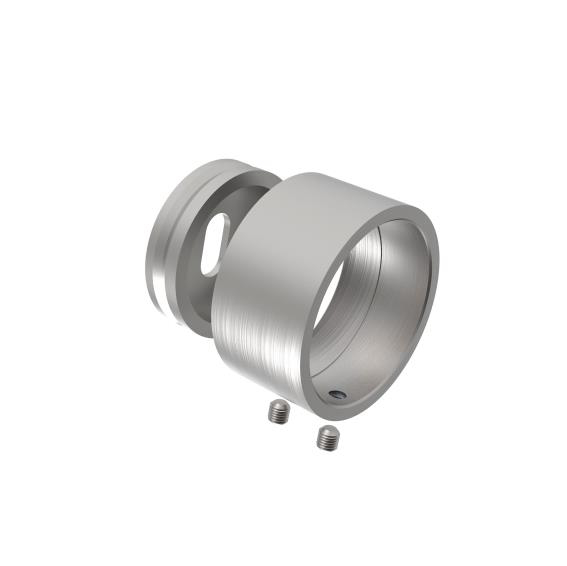 Runder Wandflansch für Edelstahlrohre 33,7 mm Runder Wandflansch für Edelstahlrohre 33,7 mm