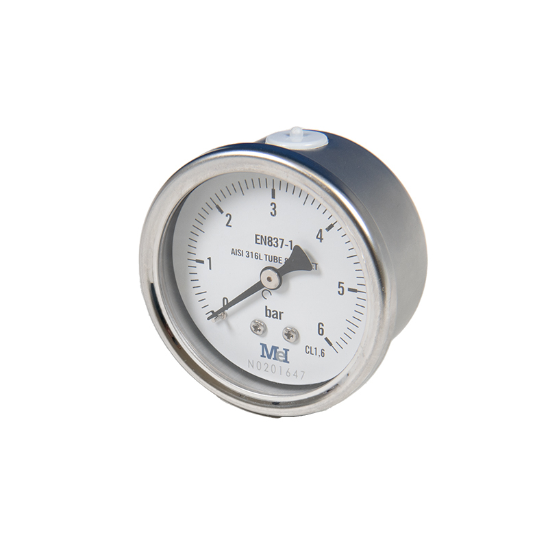 Edelstahlmanometer Ø 63 mm