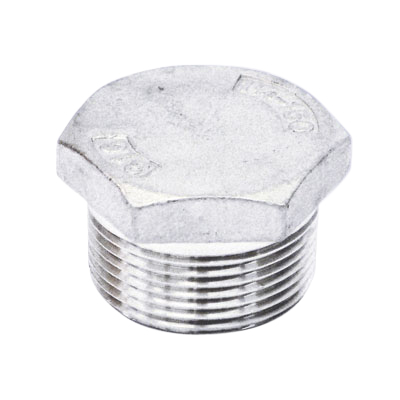 6-kant-Stopfen mit Rohrgewinde Edelstahl 6-kant-Stopfen mit Rohrgewinde Edelstahl