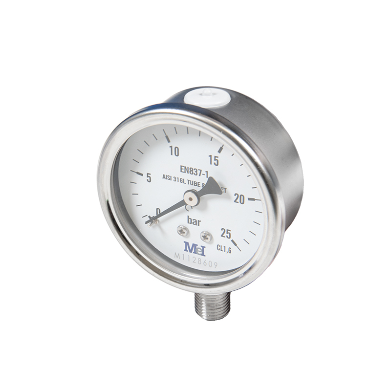 Edelstahlmanometer Ø 63 mm