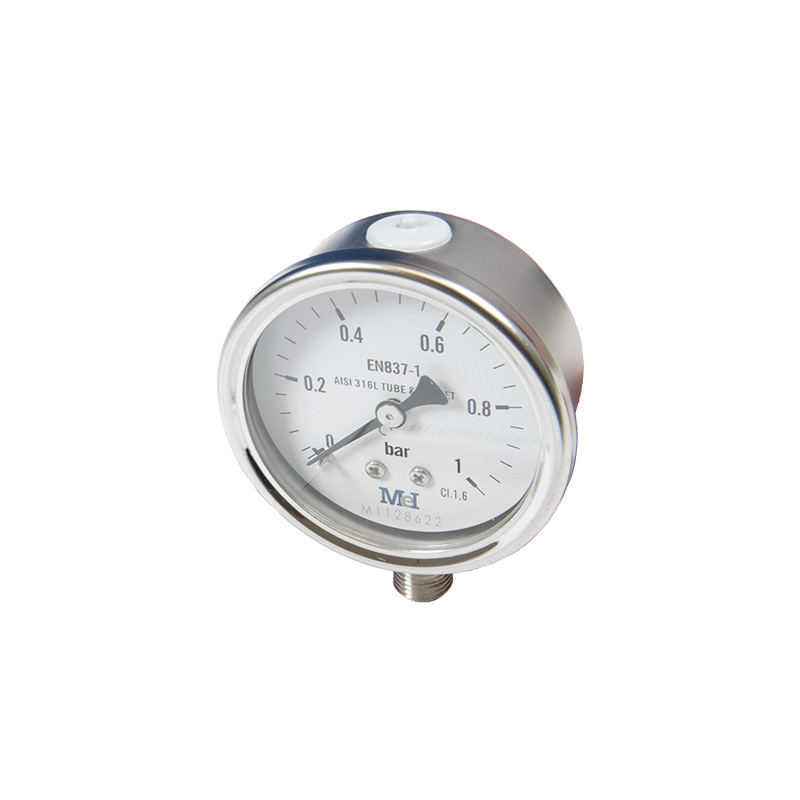 Edelstahlmanometer Ø 63 mm
