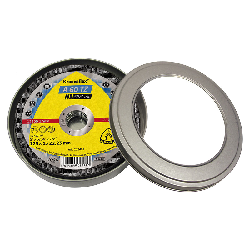 Trennscheibe  Standard / 10 x A 60 Extra in der Aludose Trennscheibe  Standard / 10 x A 60 Extra in der Aludose
