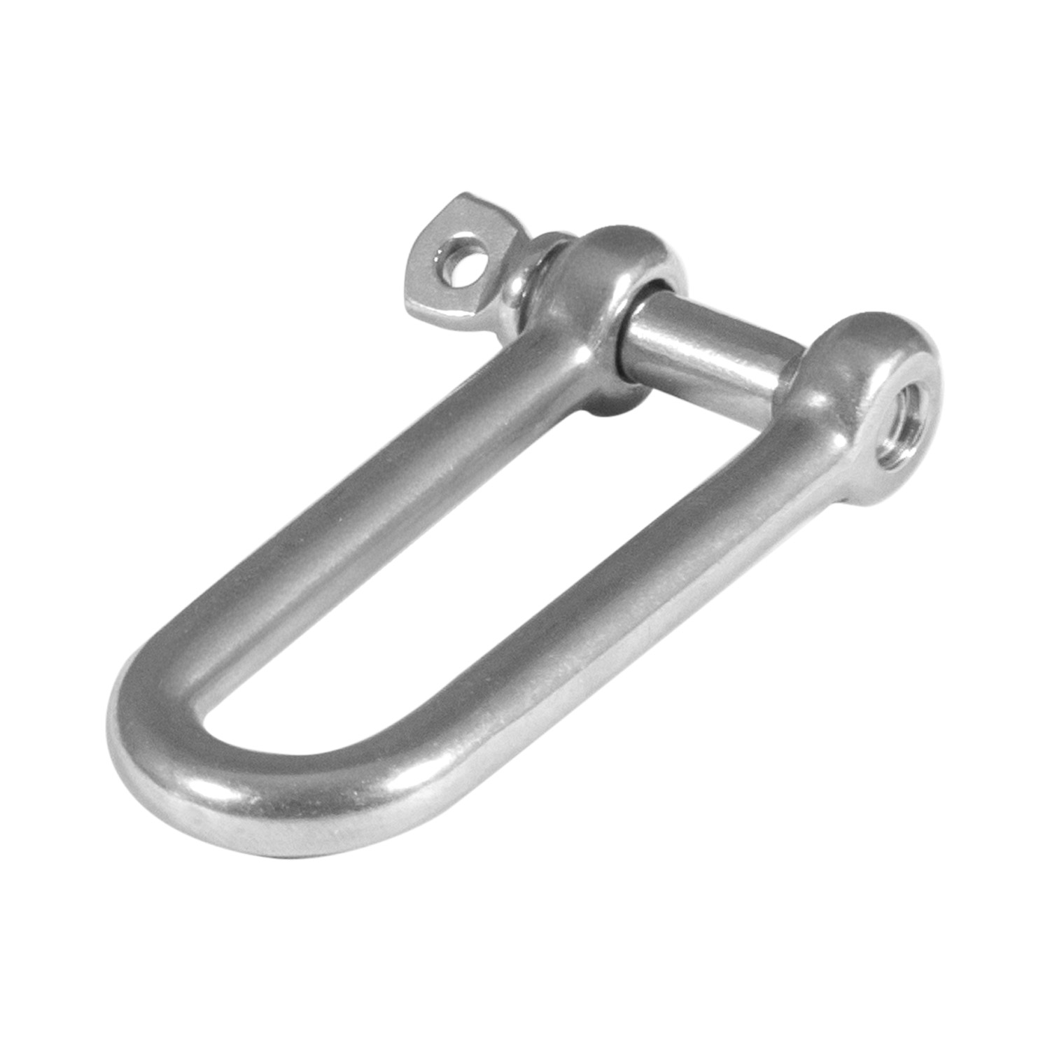 Edelstahlschäkel lang (V4A)