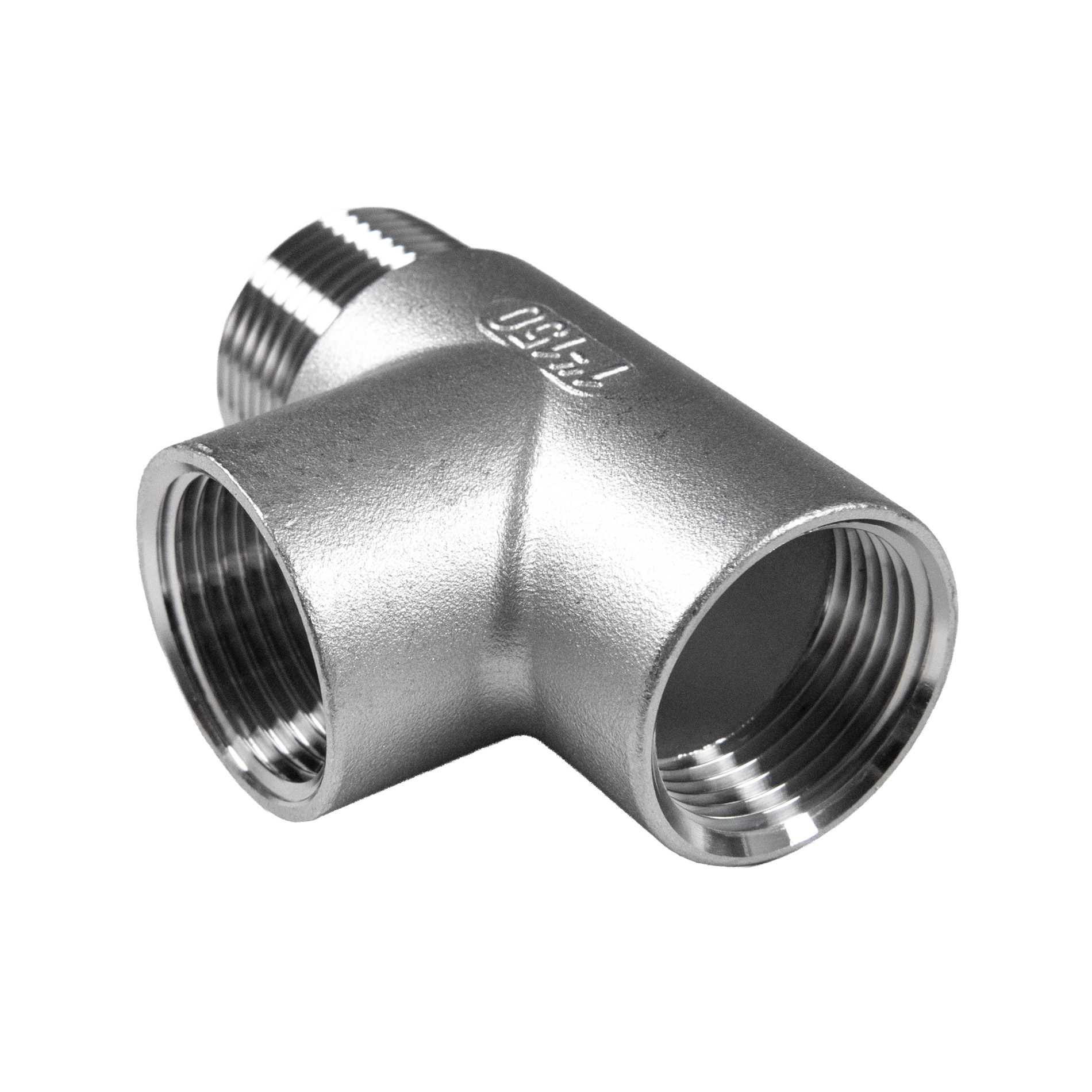 T-Stück, IG-IG-AG 1" - Edelstahl V4A