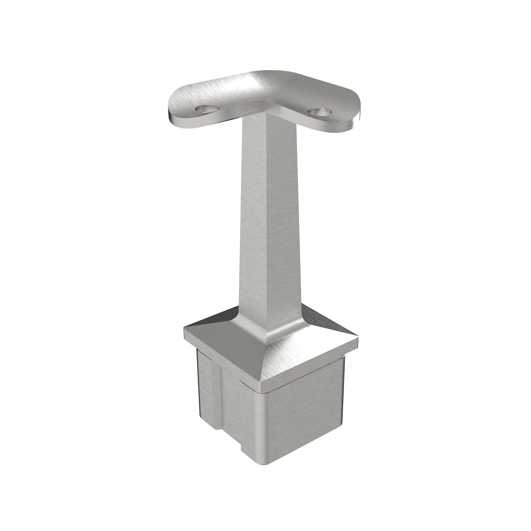 Handlaufhalter für Edelstahl Rundrohr 42,4 mm