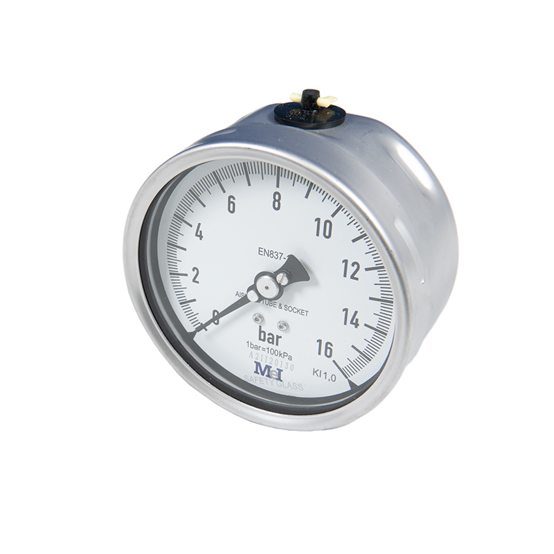 Edelstahlmanometer Ø 100 mm