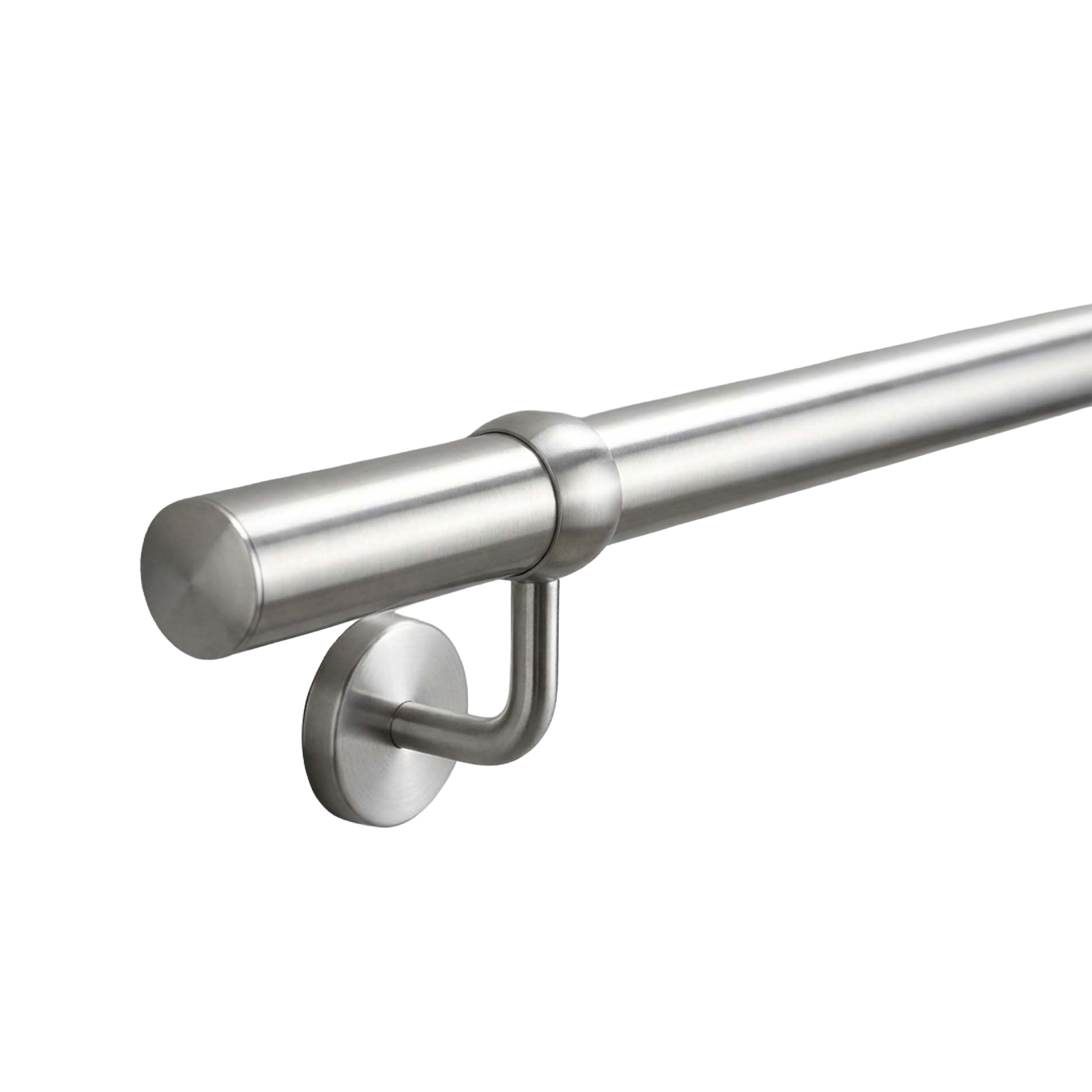 Handlauf Select, Edelstahl, Länge: 4,00 m Ø 42,4mm V2A - geschliffen