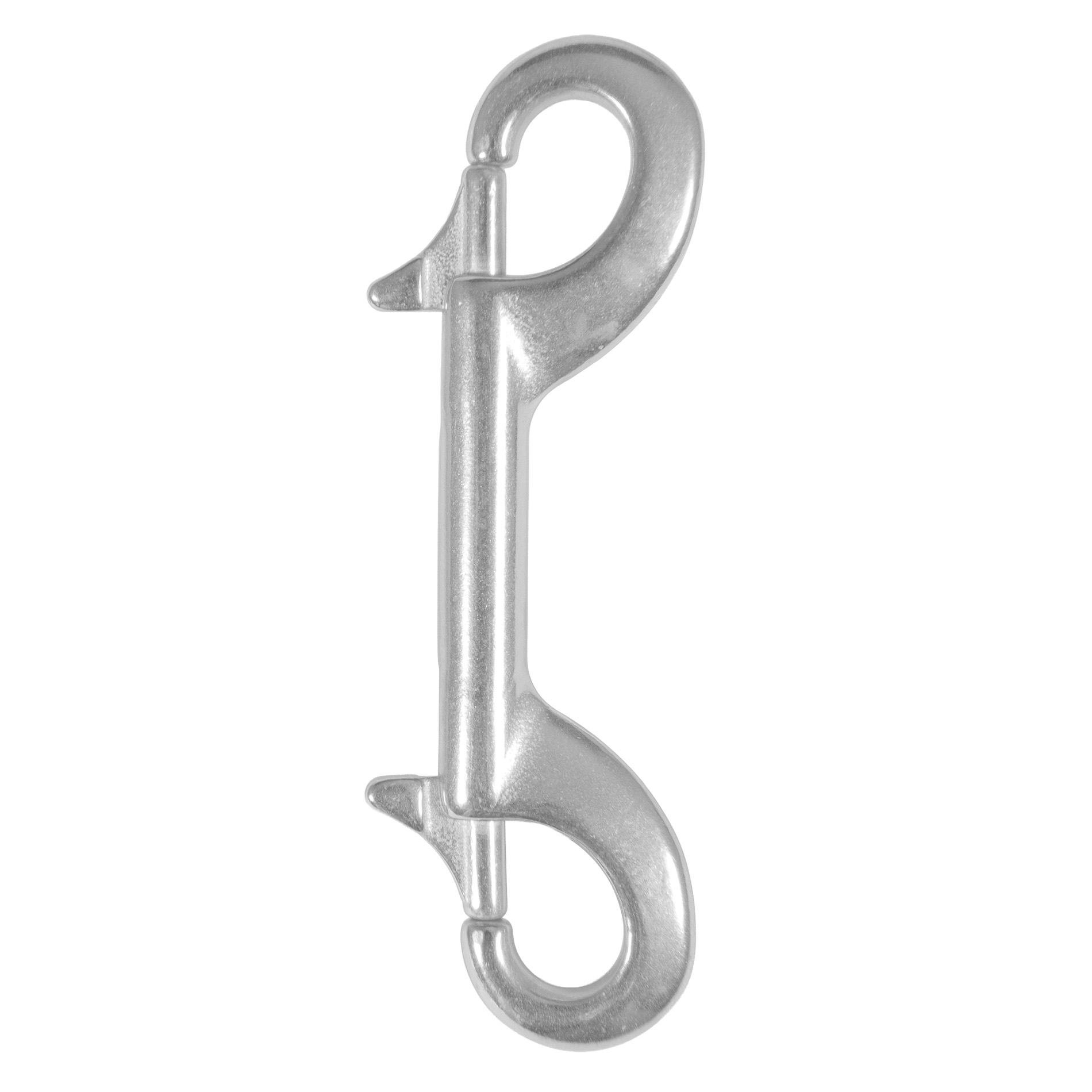 Doppelkarabiner Länge: 100 mm - aus Edelstahl (V4A)