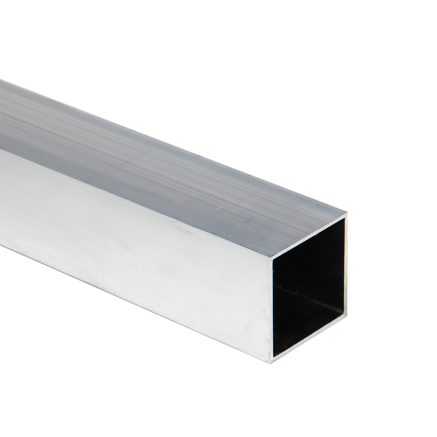 Aluminium Vierkantrohr 0,5 m 20 x 20 x 2 x 500 mm - Material: AlMgSi0,5