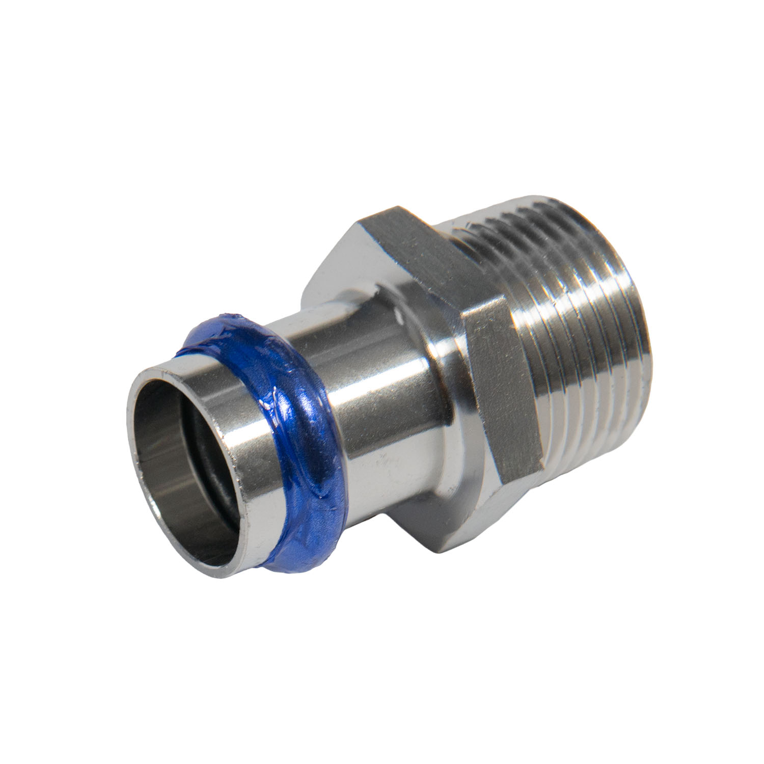 Übergang mit Außengewinde Edelstahl V4A, V-Kontur Übergang mit Außengewinde Edelstahl V4A, V-Kontur